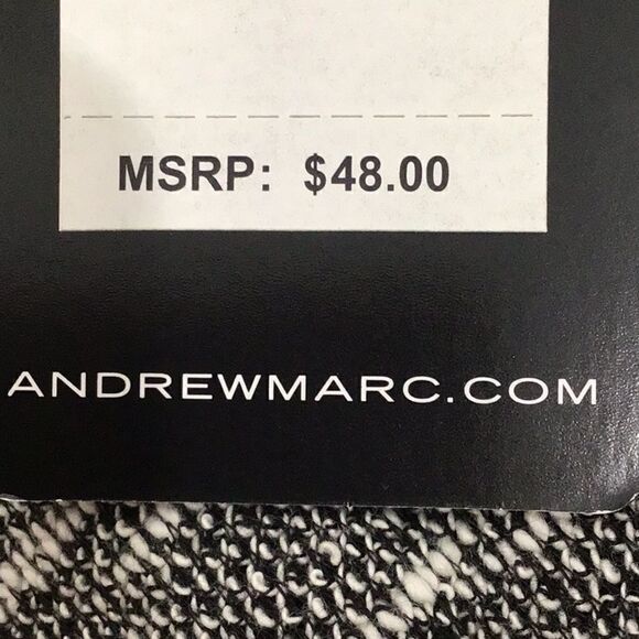 Marc New York Performance Black Marled Knit Pullover- NEW - Picture 11 of 11